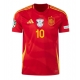Spania Dani Olmo #10 Tricou Fotbal Replică European 2024 Barbati Acasa